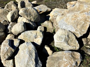 Weathered Granite 1-3 man Boulders 1